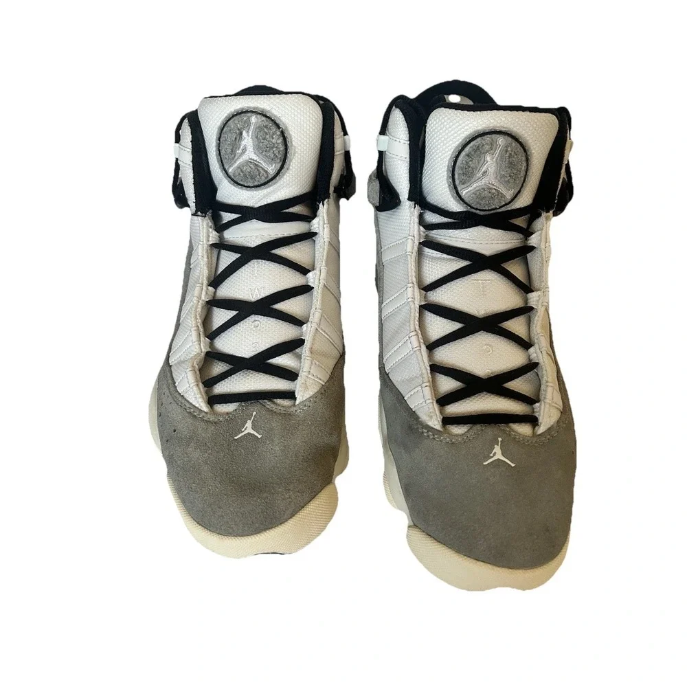 Nike‎ Air Jordan Men's 6 Rings Smoke Gray Size 10 FJ4650-077 Basketball Sport